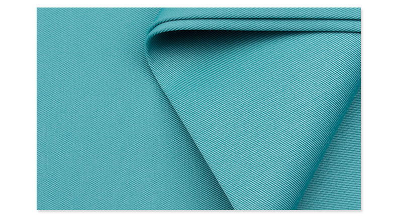 精密纺双面卡医护面料#湖绿